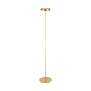 Visual Comfort SLFL536 Tepa 1-lt 49" Tall LED Rechargeable Floor Lamp - Hand Rubbed Antique Brass