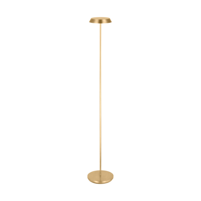 Visual Comfort SLFL536 Tepa 1-lt 49" Tall LED Rechargeable Floor Lamp - Hand Rubbed Antique Brass