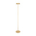 Visual Comfort SLFL536 Tepa 1-lt 49" Tall LED Rechargeable Floor Lamp - Hand Rubbed Antique Brass