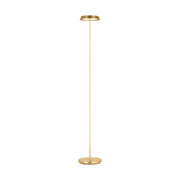Visual Comfort SLFL536 Tepa 1-lt 49" Tall LED Rechargeable Floor Lamp - Hand Rubbed Antique Brass