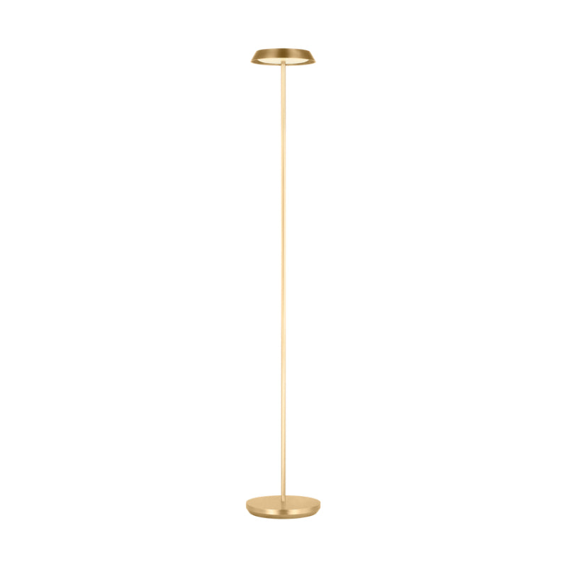 Visual Comfort SLFL536 Tepa 1-lt 49" Tall LED Rechargeable Floor Lamp - Hand Rubbed Antique Brass