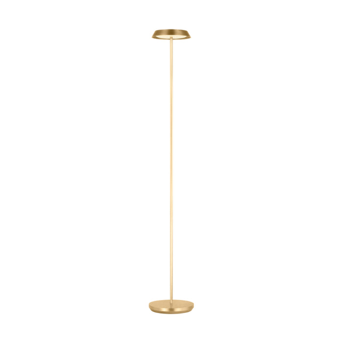 Visual Comfort SLFL536 Tepa 1-lt 49" Tall LED Rechargeable Floor Lamp - Hand Rubbed Antique Brass