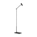 Visual Comfort SLFL57230 Ponte 1-lt 39" Tall LED Floor Lamp - Nightshade Black