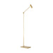Visual Comfort SLFL57230 Ponte 1-lt 39" Tall LED Floor Lamp - Hand Rubbed Antique Brass
