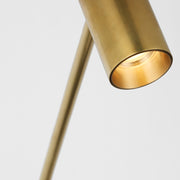 Visual Comfort SLFL57230 Ponte 1-lt 39" Tall LED Floor Lamp - Hand Rubbed Antique Brass
