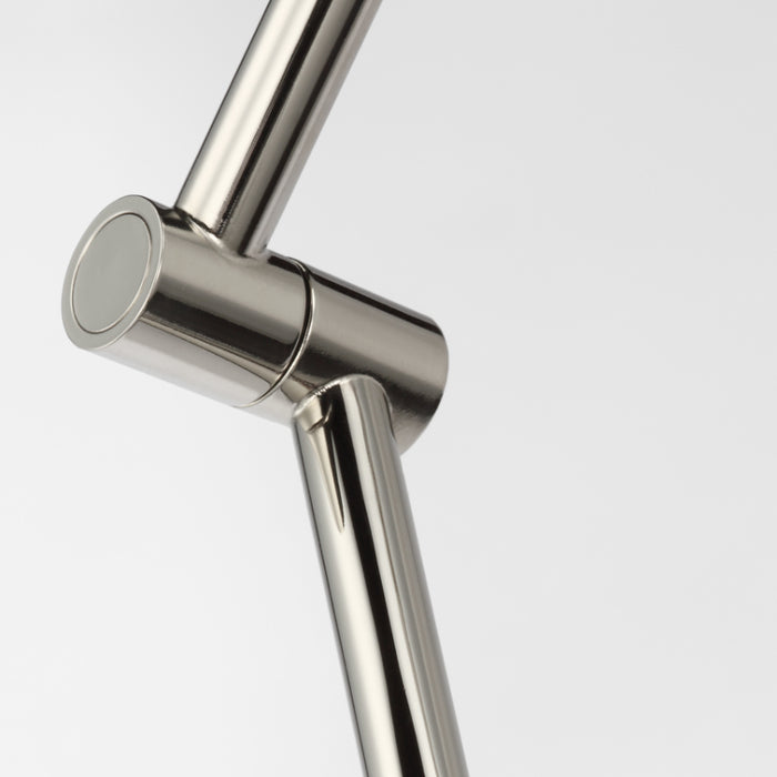 Visual Comfort SLFL57230 Ponte 1-lt 39" Tall LED Floor Lamp - Polished Nickel