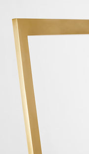 Visual Comfort SLFL75127 Midrand 1-lt 42" Tall LED Floor Lamp - Hand-Rubbed Antique Brass