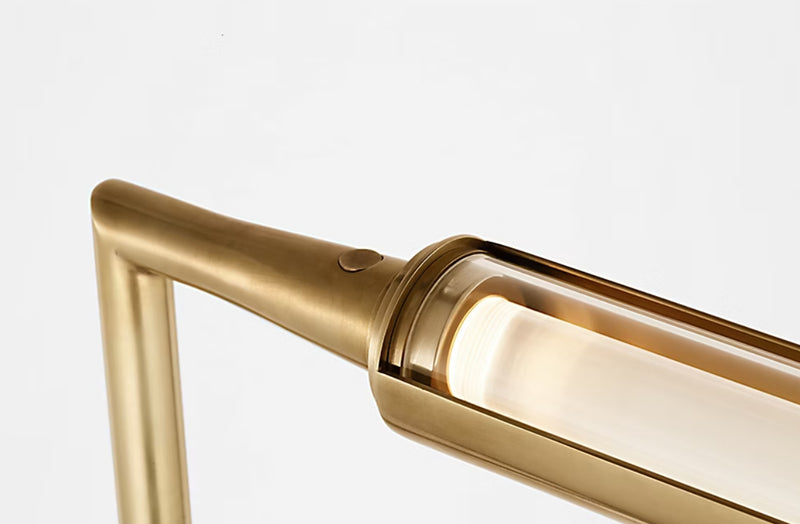 Visual Comfort SLFL78227 Poza 1-lt 41" Tall LED Floor Lamp - Hand-Rubbed Antique Brass