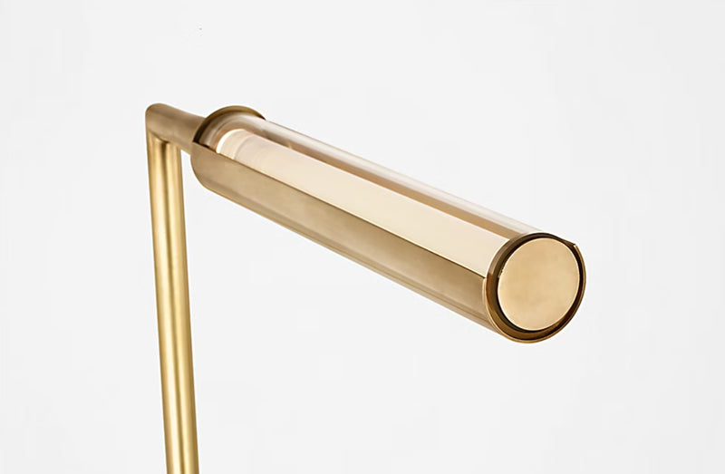 Visual Comfort SLFL78227 Poza 1-lt 41" Tall LED Floor Lamp - Hand-Rubbed Antique Brass