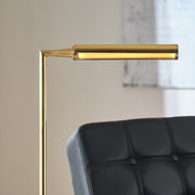 Visual Comfort SLFL78227 Poza 1-lt 41" Tall LED Floor Lamp - Hand-Rubbed Antique Brass