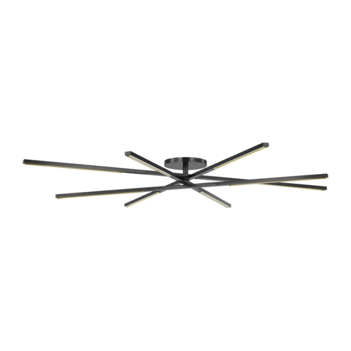 Visual Comfort SLFM565 Cityscape X-Grande 60" LED Flush Mount - Bronze