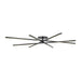Visual Comfort SLFM565 Cityscape X-Grande 60" LED Flush Mount - Bronze