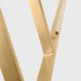 Visual Comfort SLLS568 Cityscape 72" LED X-Large Linear Chandelier - Hand Rubbed Antique Brass