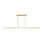 Visual Comfort SLLS568 Cityscape 72" LED X-Large Linear Chandelier - Hand Rubbed Antique Brass
