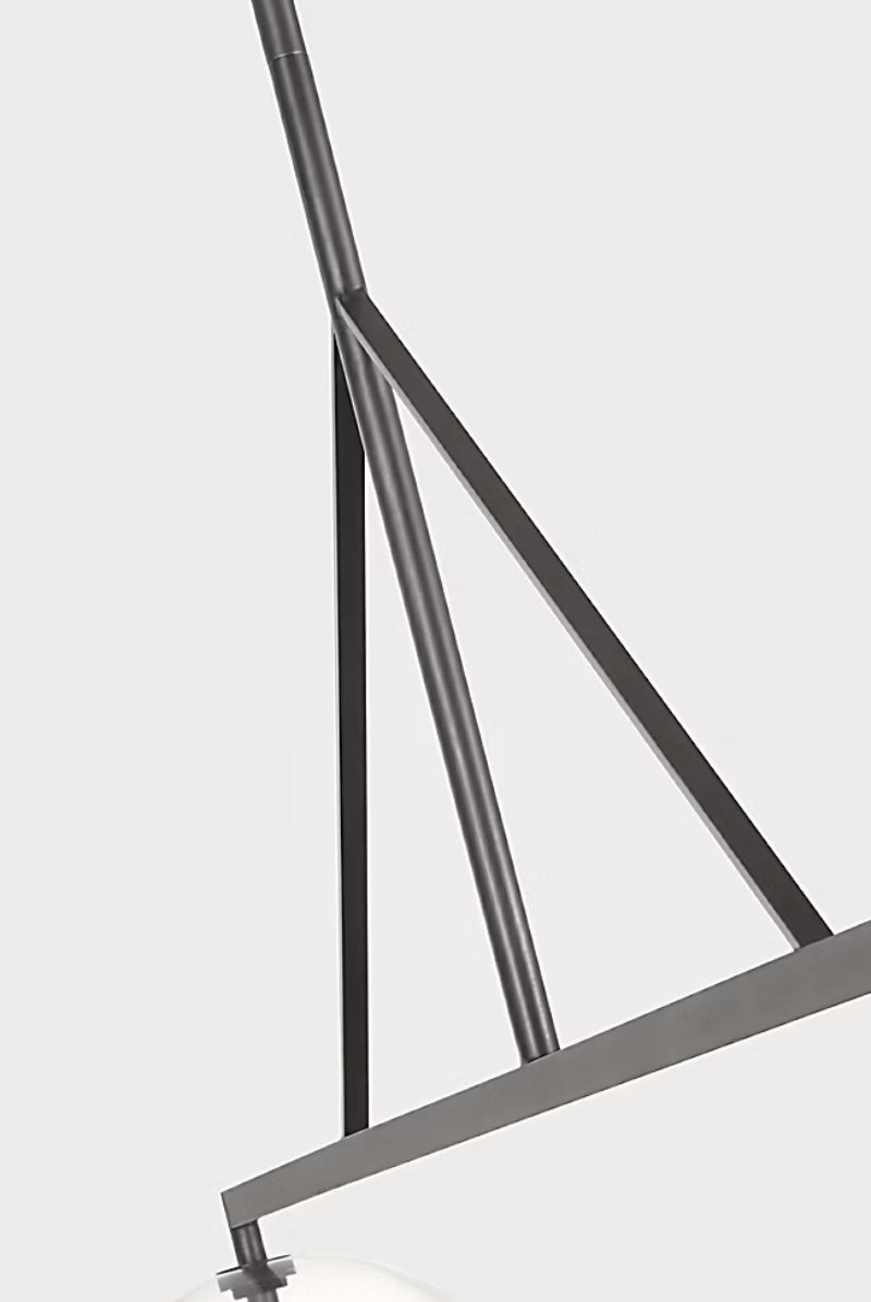 Visual Comfort SLLS638 Leano 2-lt 61" Chandelier - Bronze