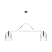 Visual Comfort SLLS638 Leano 2-lt 61" Chandelier - Bronze