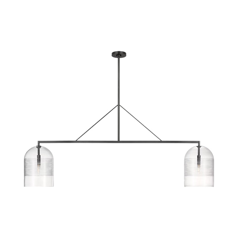 Visual Comfort SLLS638 Leano 2-lt 61" Chandelier - Bronze