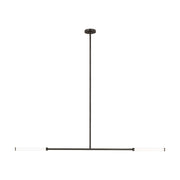 Visual Comfort SLLS74727 Poza 2-lt 56" LED Chandelier - Bronze