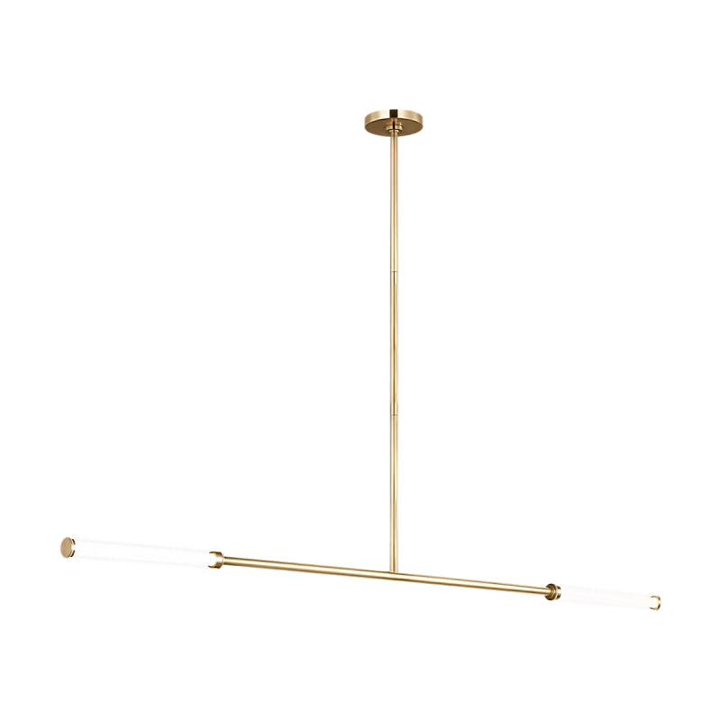 Visual Comfort SLLS74727 Poza 2-lt 56" LED Chandelier - Hand Rubbed Antique Brass