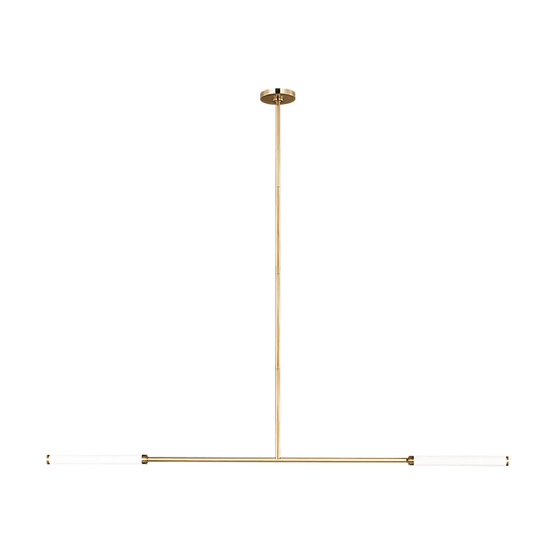 Visual Comfort SLLS74727 Poza 2-lt 56" LED Chandelier - Hand Rubbed Antique Brass