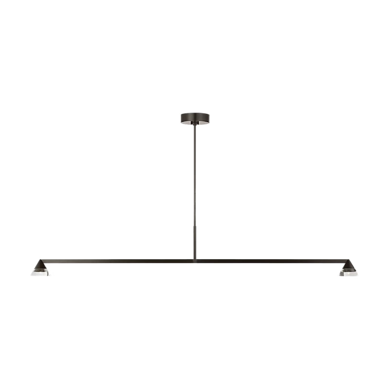 Visual Comfort SLLS75327 Midrand 2-lt 60" LED Linear Chandelier - Bronze
