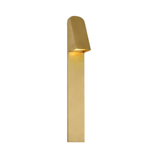Visual Comfort SLOWS85327 Froler 1-lt 17" Tall LED Outdoor Wall Sconce - Hand-Rubbed Antique Brass