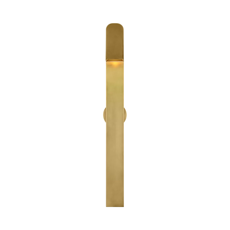 Visual Comfort SLOWS85427 Froler 1-lt 24" Tall LED Outdoor Wall Sconce - Hand-Rubbed Antique Brass