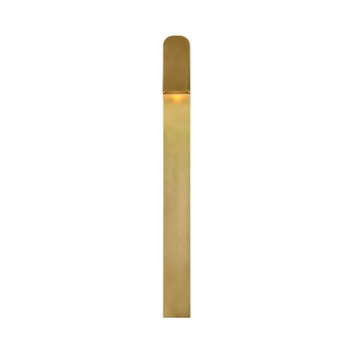 Visual Comfort SLOWS85427 Froler 1-lt 24" Tall LED Outdoor Wall Sconce - Hand-Rubbed Antique Brass