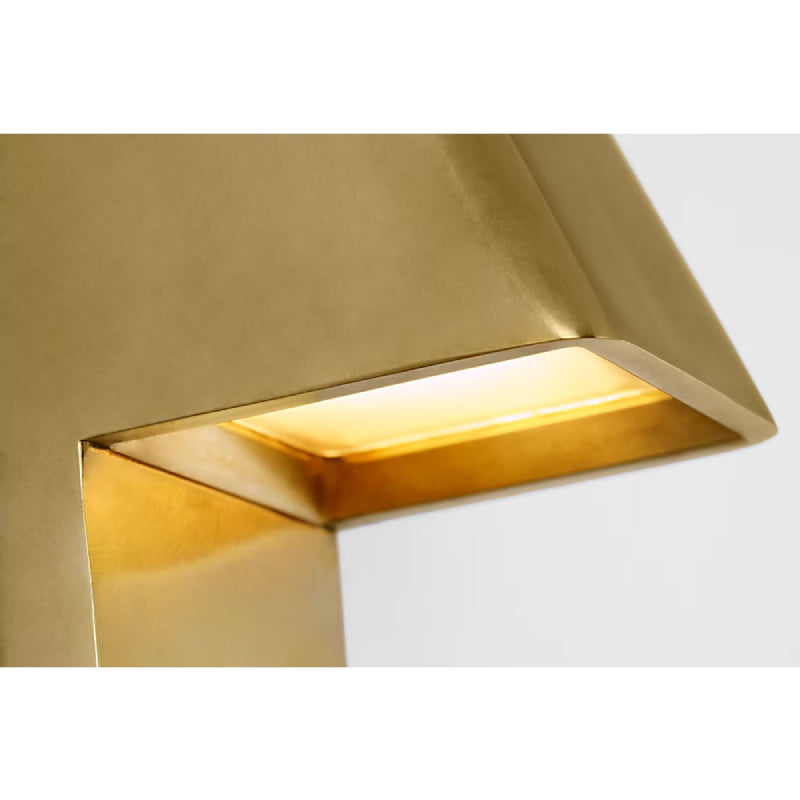 Visual Comfort SLOWS85527 Froler 1-lt 36" Tall LED Outdoor Wall Sconce - Hand-Rubbed Antique Brass