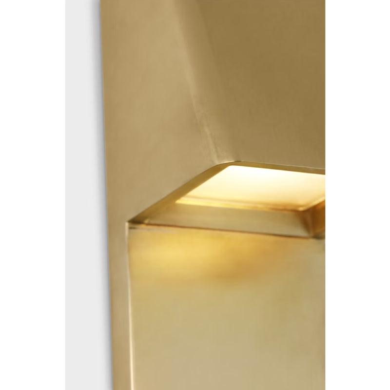 Visual Comfort SLOWS85527 Froler 1-lt 36" Tall LED Outdoor Wall Sconce - Hand-Rubbed Antique Brass