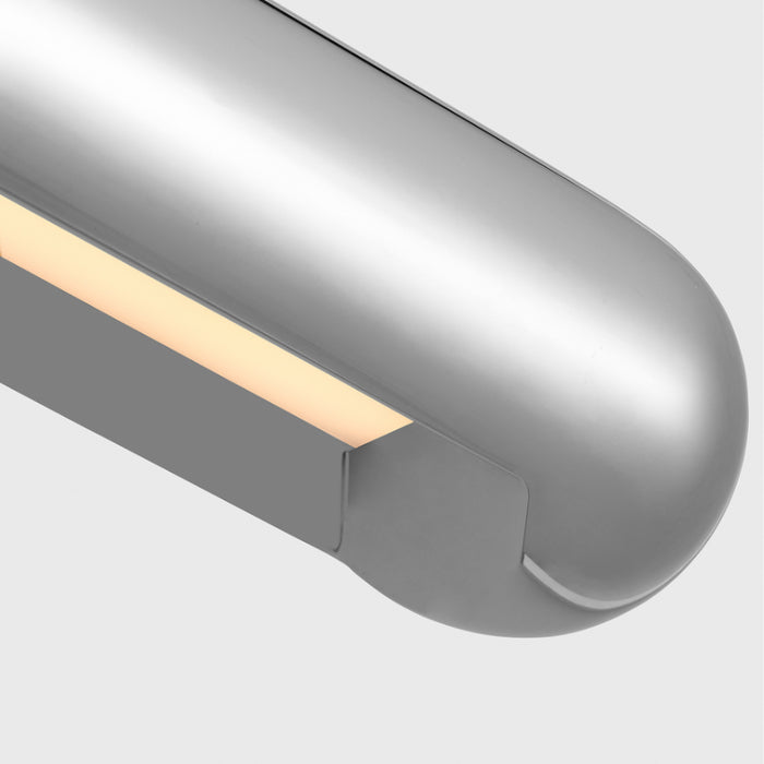 Visual Comfort SLPC62827 Agra 1-lt 24" LED Picture Light - Polished Nickel