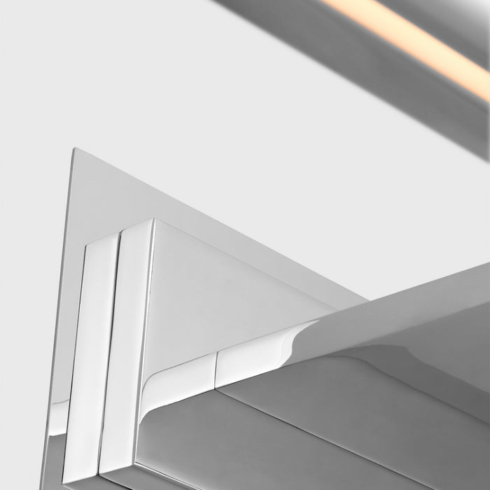 Visual Comfort SLPC62827 Agra 1-lt 24" LED Picture Light - Polished Nickel