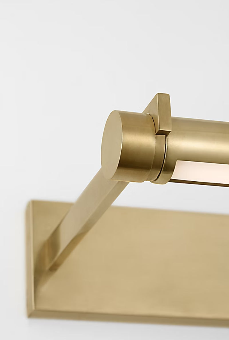 Visual Comfort SLPC76127 Katan 1-lt 17" LED Picture Light - Hand Rubbed Antique Brass