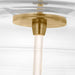 Visual Comfort SLPD31027C Shakkei 1-lt 22" LED Pendant - Natural Brass