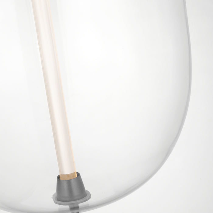 Visual Comfort SLPD31227C Heian 1-lt 13" LED Pendant - Bronze