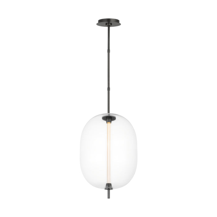 Visual Comfort SLPD31227C Heian 1-lt 13" LED Pendant - Bronze