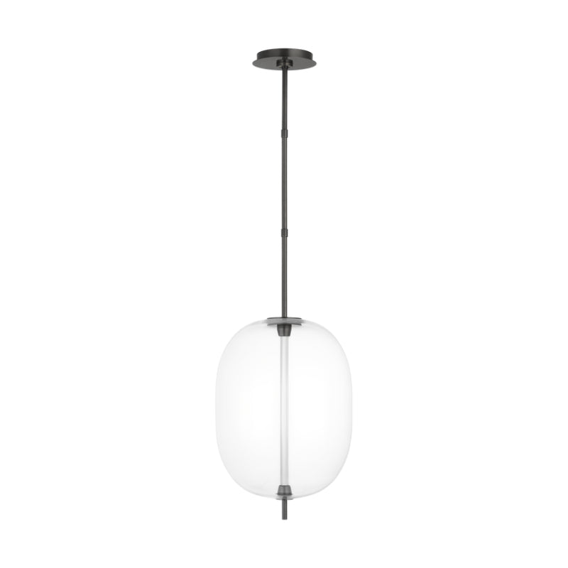 Visual Comfort SLPD31227C Heian 1-lt 13" LED Pendant - Bronze