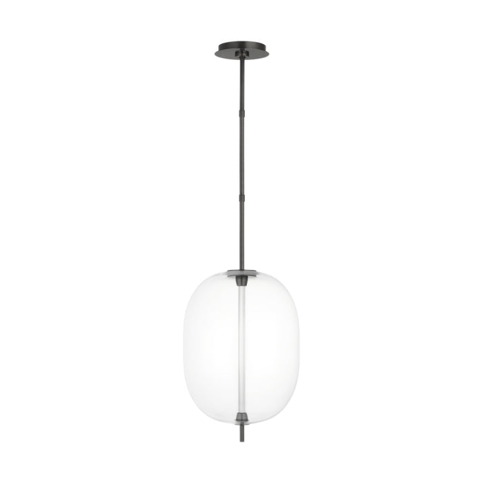 Visual Comfort SLPD31227C Heian 1-lt 13" LED Pendant - Bronze