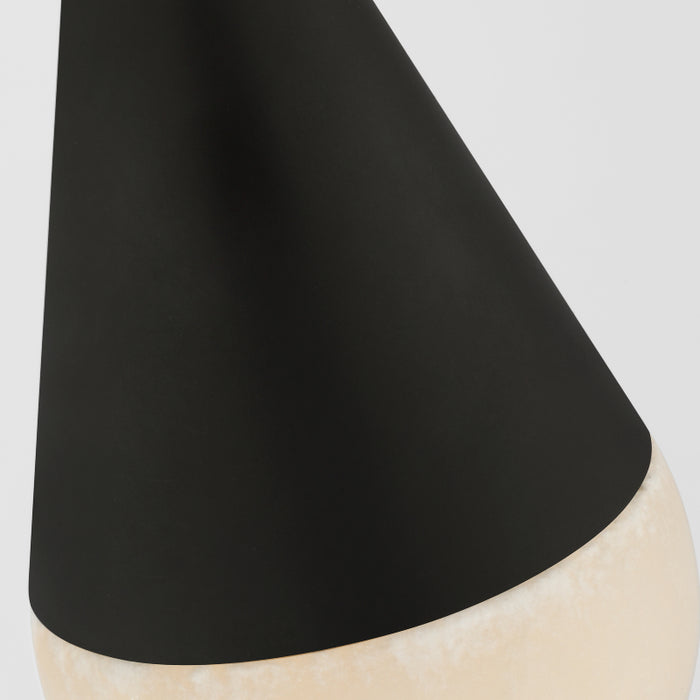 Visual Comfort SLPD511 Cupola Alabaster 1-lt 3" LED Pendant
