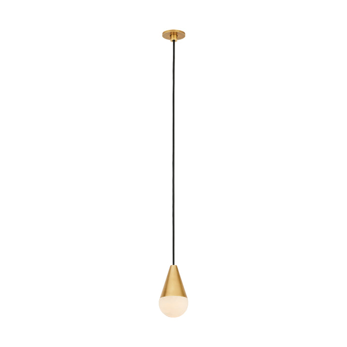 Visual Comfort SLPD512 Cupola Alabaster 1-lt 3" LED Pendant