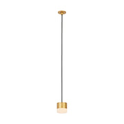 Visual Comfort SLPD519 Gable Alabaster 1-lt 3" LED Pendant