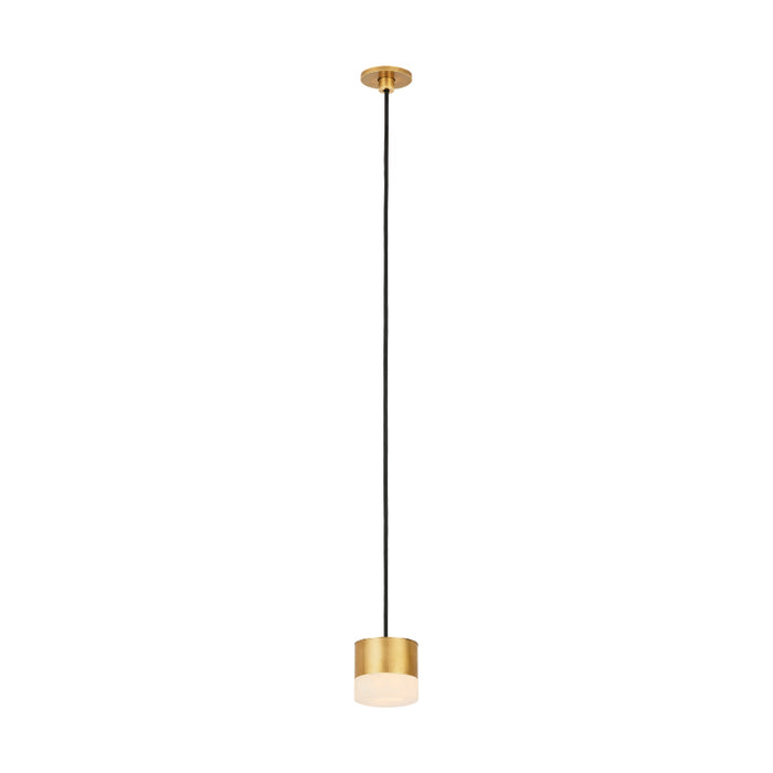 Visual Comfort SLPD519 Gable Alabaster 1-lt 3" LED Pendant