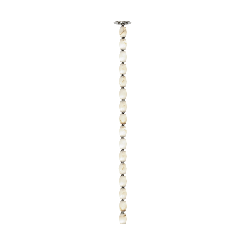 Visual Comfort SLPD552 Collier 2" LED Pendant with Surface Mount Driver - Polished Nickel