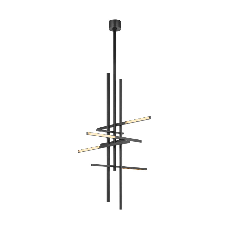 Visual Comfort SLPD563 Cityscape 36" LED Pendant - Bronze