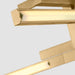 Visual Comfort SLPD563 Cityscape 36" LED Pendant - Hand Rubbed Antique Brass