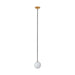 Visual Comfort SLPD591 Orbet 1-lt 3" LED Pendant
