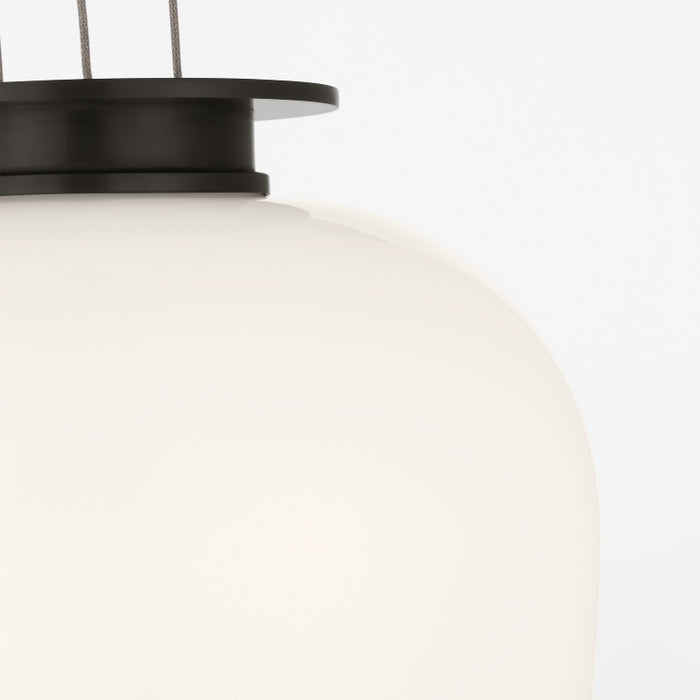 Visual Comfort SLPD624 Vetro 1-lt 12" LED Pendant
