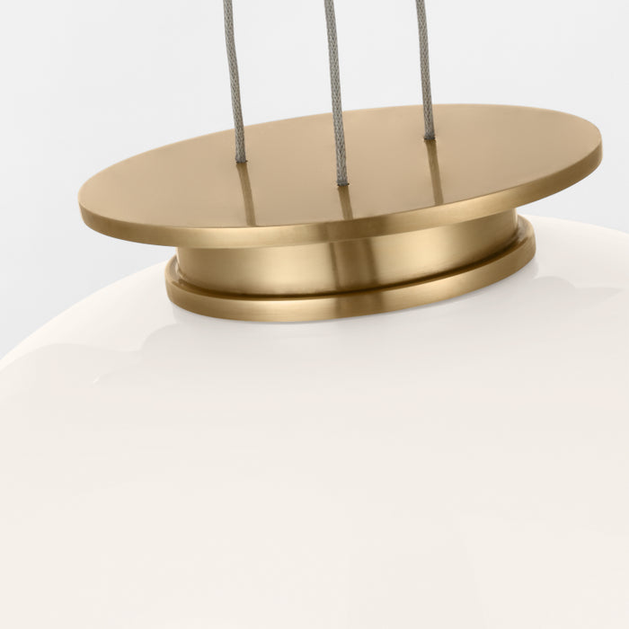 Visual Comfort SLPD624 Vetro 1-lt 12" LED Pendant