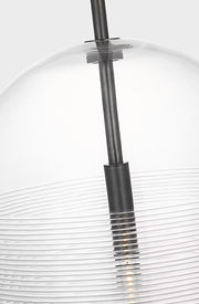 Visual Comfort SLPD637 Leano 1-lt 14" Pendant - Bronze