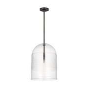 Visual Comfort SLPD637 Leano 1-lt 14" Pendant - Bronze